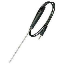 RTD Temperature Probe, Type K, Stainless Steel, 4"L