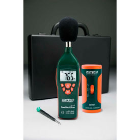 Low/High Range Sound Level Meter Kit, Plastic, 9V battery