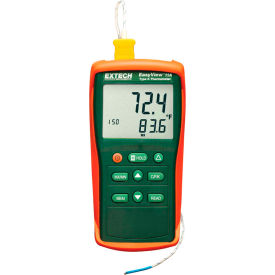 Single Input Thermometer, Orange/Green NIST Certified