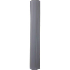 Round Column Wrap, HDPE, Gray, 8" Diameter x 60"H