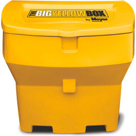 Storage Box, 8 Cubic Feet, 23"L x 32"W x 30"H, 600 lb. Capacity, Yellow