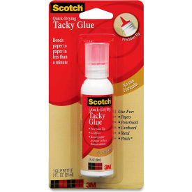 Quick Dry Tacky Glue, Non-Toxic, 2 oz, Clear