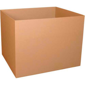 Triple Wall Gaylord Bottom Cargo Containers, 48"L x 40"W x 48"H, Kraft