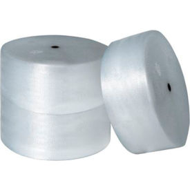 Non Perforated Air Bubble Roll, 16"W x 750'L x 3/16" Bubble, Clear, 3/Pack
