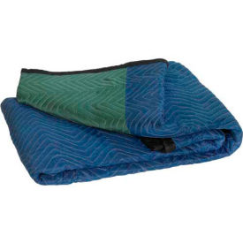 Deluxe Moving Blankets 72" x 80" Blue, 6 Pack