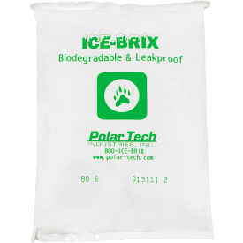 Cold Packs, 6 Oz., 6"L x 4"W x 3/4"H, White/Green, 96/Pack