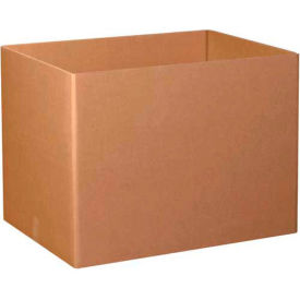 Triple Wall Gaylord Bottom Cargo Containers, 48"L x 24"W x 28"H, Kraft