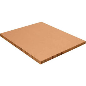Honeycomb Pallet Sheets, 48"L x 40"W x 2"H, Kraft, 20/Pack