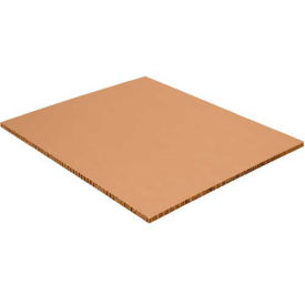 Honeycomb Pallet Sheets, 48"L x 40"W x 1"H, Kraft, 40/Pack