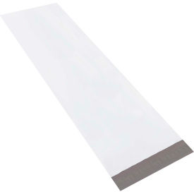 Long Poly Mailers, 13"W x 45"L, 4 Mil, White, 50/Pack