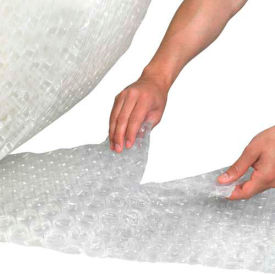 Perforated Air Bubble Roll, 48"W x 250'L x 1/2" Bubble, Clear