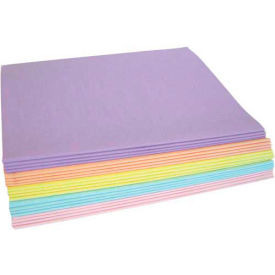 Gift Grade Tissue Paper, 20"W x 30"L, Assorted Pastel Colors, 480 Sheets