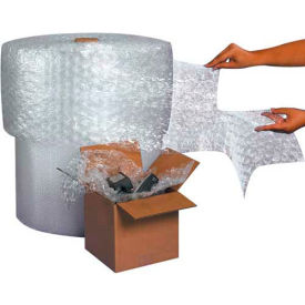 Perforated Air Bubble Roll, 24"W x 375'L x 5/16" Bubble, Clear, 2/Pack