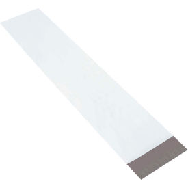 Long Poly Mailers, 8-1/2"W x 39"L, 4 Mil, White, 100/Pack