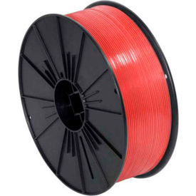 Plastic Twist Tie Spool, 7000'L x 5/32"W, Red