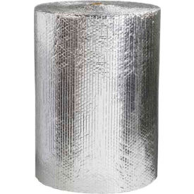 Cool Shield Thermal Bubble Roll, 24"W x 125'L x 3/16" Bubble, Silver