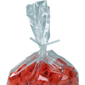 Plastic Twist Ties, 9"L x 5/32"W, White, 2000/Pack