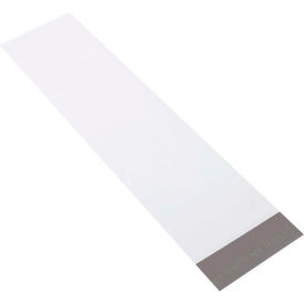 Long Poly Mailers, 8-1/2"W x 33"L, 4 Mil, White, 100/Pack