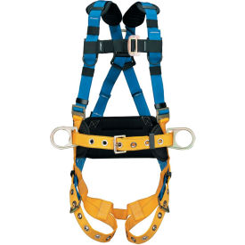 H332101 LITEFIT Construction Harness, Tongue Buckle Legs, Small