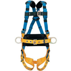 Construction Harness, Tongue Buckle Legs, 2XL