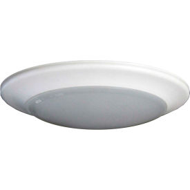 6" Dimmable LED Can Disk Light, 15W, 3000 CCT, 1095 Lumens, 82 CRI, White
