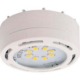LED Puck Light, 12W, 3000 CCT, 1080 Lumens, 82 CRI, White, 3 light kit