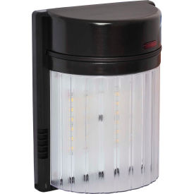LED Security Light Wall Pack, 18W, 4000 CCT, 1500 Lumens, 82 CRI, Bronze