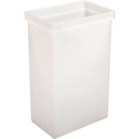 Ingredient Bin, 14-5/8"L x 9-1/4"W x 23-1/4"H, White
