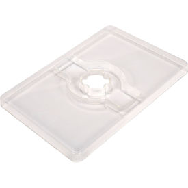 Plastic Ingredient Bin Cover, 14-5/8"L x 9-1/4"W, Clear