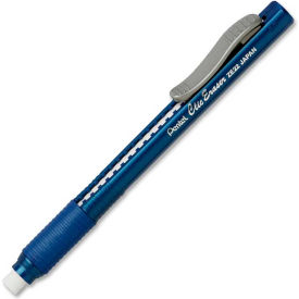 Retractable Eraser, Refillable, Blue Barrel