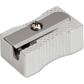 Aluminum Pocket Sharpener, Steel, Silver