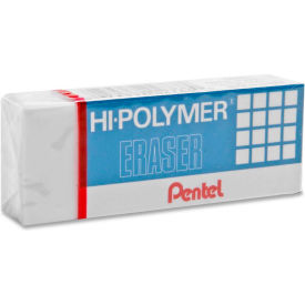 Hi-Polymer Eraser, Large, Nonabrasive, White