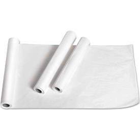 Deluxe Crepe Exam Table Paper, 18"W x 125'L, White, 12 Rolls/Carton