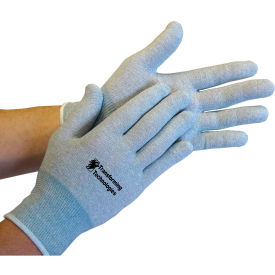 ESD Inspection Gloves, Uncoated, Small, 12 Pairs