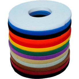 One-Wrap Hook & Loop Tape Fasteners Beige 5/8" x 75'