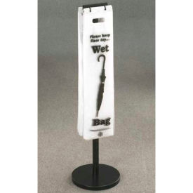 Floor Standing Wet Umbrella Bag Holder, Satin Black