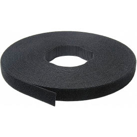 One-Wrap Hook & Loop Tape Fasteners Black 2" x 75'