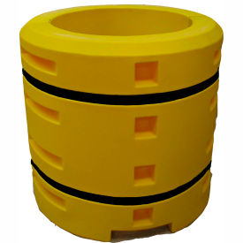 Column Protector, 30" Diameter Round Opening, 44" O.D. x 42"H, Yellow