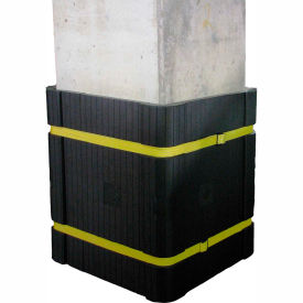 Column Protector Kit - For 24" x 24" Square Columns, Black