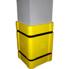 Column Protector Kit - For 24" x 24" Square Columns, Yellow