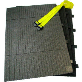 Column Protector - Round, For 24" Dia. Round Columns, Black, 3/Carton