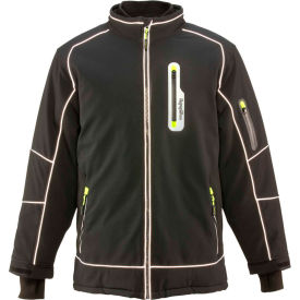 Extreme Softshell Jacket, Black, -60°F Comfort Rating, 3XL