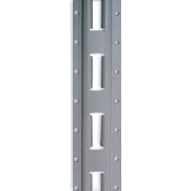 Steel Vertical Flanged Track 2019 - 10' Gray Powder Coat