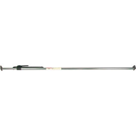 Round Steel Cargo Bar with Pivoting Feet - Adjusts from 90"W to 105"W
