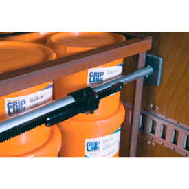 Round Aluminum Bar with Pivoting Feet - Adjusts from 90"W to 105"W