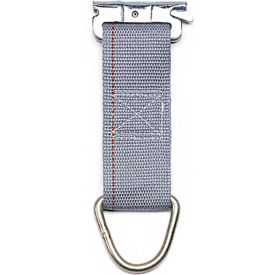 Rope Tie Off - 6" x 2" D-Ring Spring-Loaded Fitting