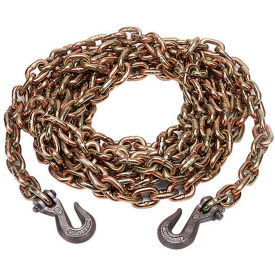 Grade 70 Chain with Hooks in a Box - 20 feet x 3/8 inches