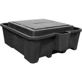 Black Diamond IBC Containment Pallet with No Drain - 3000 Lb. Capacity