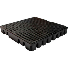 Black Diamond 4 Drum Spillpallet - Low Profile - 2000 Lb. Cap.