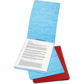 Presstex Report Cover, Prong Clip, Letter Size, 2" Capacity, Light Blue